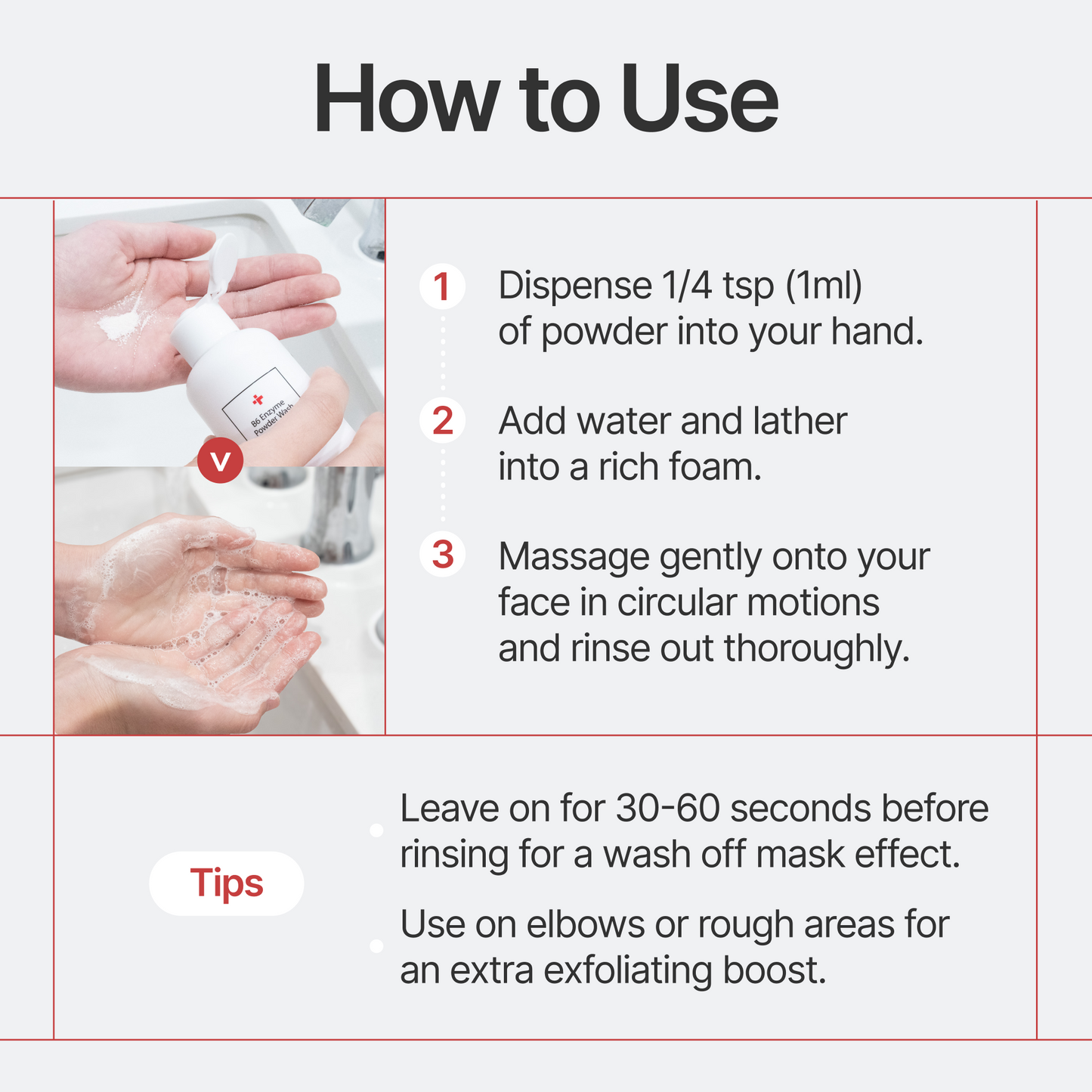 CU Dr. Solution B6 Enzyme Powder Wash