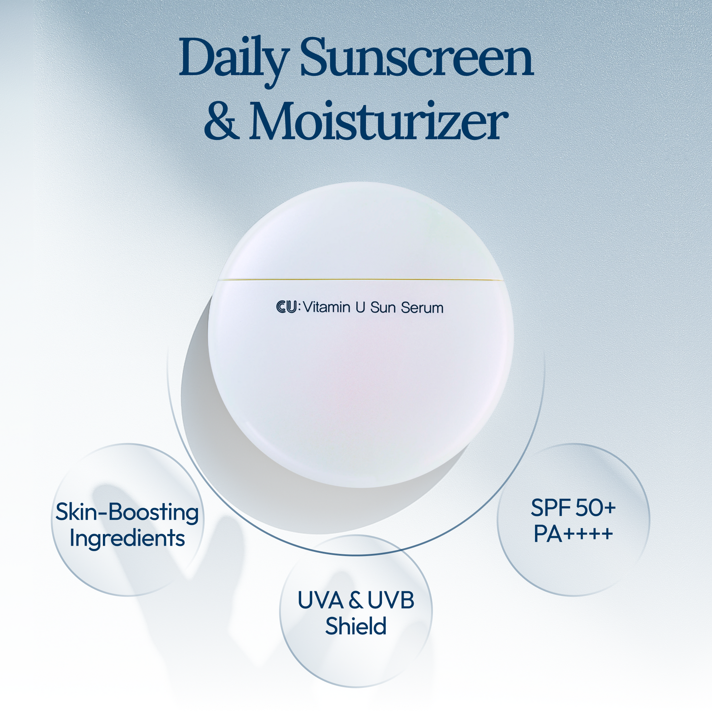 CU: Vitamin U Sun Serum SPF 50+ PA++++